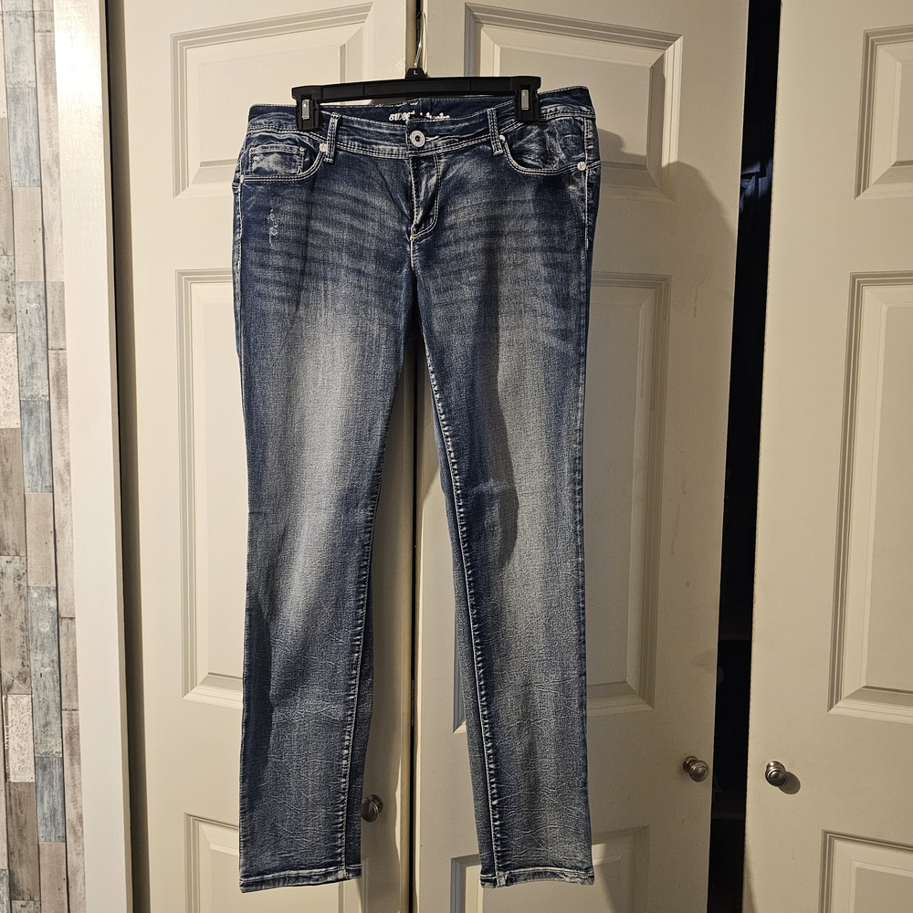 Woman's Sweet Cheeks Skinny Jeans Size 11/12 Stretchy, Very Flattering And Comfy